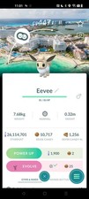Pok mon Shiny Eevee Explorer Hat Cancun Safari Zone GO