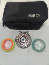 Hardy Demon 3000 #3/4/5 CASSETTE Fly Reel with 2 spare spools and lines