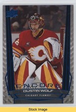 2025-26 Upper Deck Series 1 Encore Blue Dustin Wolf #E-69 READ 05kf