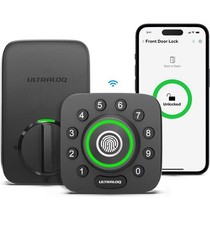 Ultraloq U-Bolt Pro Z-Wave Deadbolt - Black