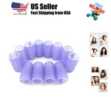 Self Grip Holding Rollers Hairdressing Curlers Hair Design Sticky Cling Style...