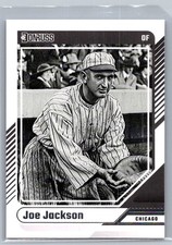 Joe Jackson 32 2024 Donruss Chicago White Sox Card