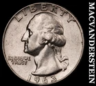 1963 Silver Washington Quarter-Scarce Better Date No Reserve #i2909