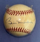 New ListingBilly Martin Signed Auto Rawlings Official American League Baseball B & J