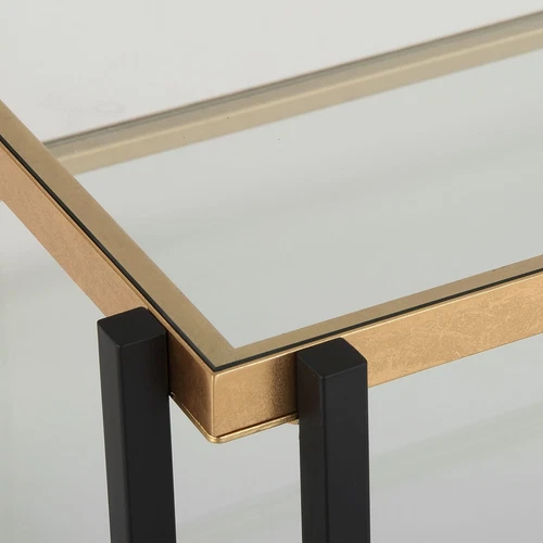 Uttermost Kentmore Glass Coffee Table - Picture 4 of 5