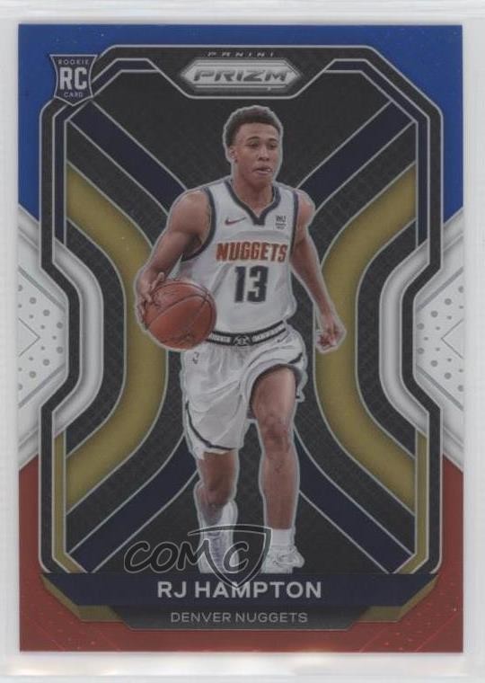 2020-21 Panini Prizm Red White & Blue Prizm RJ Hampton #286 0y5o