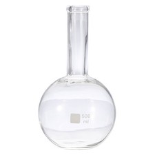 500ml Boiling Flask, 3.3 Borosilicate Glass Flat Bottom Flask