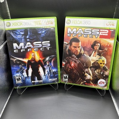 Mass Effect 1 & 2 Trilogy Bundle Xbox 360 - CIB - Very Good Condition