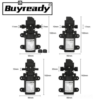 #ad 1pcs Self Priming Pumps High Pressure Auto Flow Switch 6L Min Small Agricultural $749.55