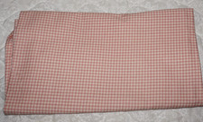1yd x 42", Unbranded, "Gingham", Ash Rose &White, Cotton Sewing/Quilting Fabric