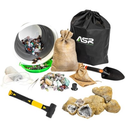 ASR Outdoor 5lb Rough Gemstone Paydirt Bag Gold Panning Kits (8 Styles)