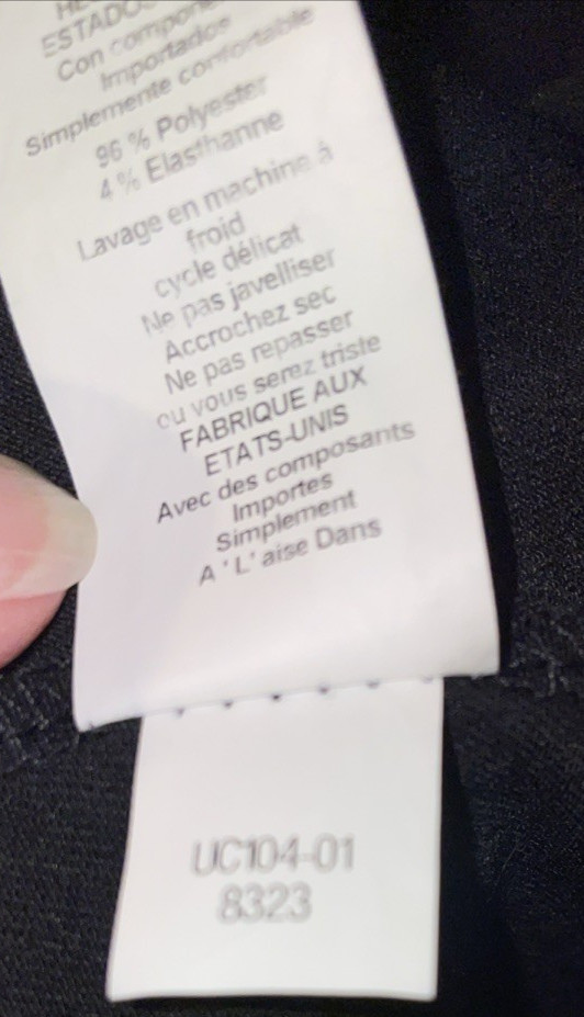 LulaRoe Size Xtra Small Black Solid Swing Carly D… - image 6