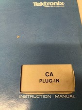 TEKTRONIX CA PLUG IN INSTRUCTION MANUAL