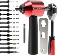 Rivet Nut Drill Adaptor Tool Kit Includes 290 Rivet Nuts And 13 Mandrels Rivet Nut Drill Adaptor Tool Kit Includes 290 Rivet Nuts And 13 Mandrels
