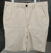Caterpillar CAT Stretch Canvas Utility Shorts Sandshell Mens Size 32