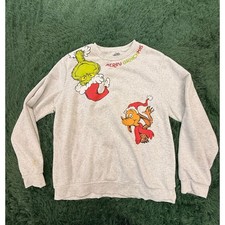 2023 The Grinch 2XL Pullover Christmas/Holiday Sweatshirt Unisex