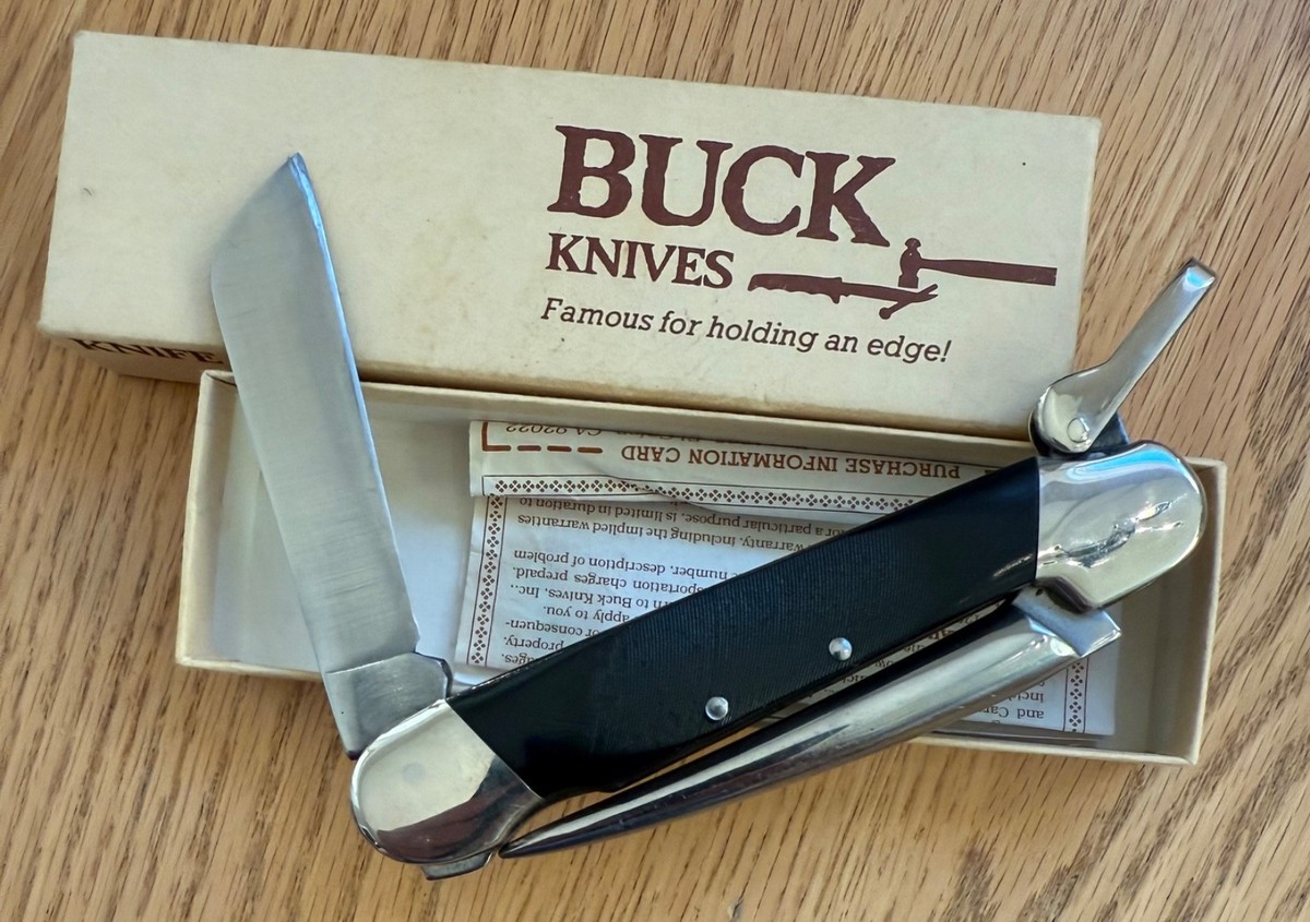 PRE DATE CODE BUCK 315 YACHTSMAN KNIFE LIGHTLY USED IN BOX N30 | eBay