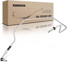 Automatic Transmission Oil Cooler Line Hose Assembly Compatible with Chevy Silve