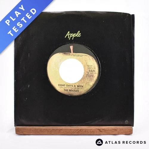 The Beatles - Eight Days A Week - 7" Vinyl Record - VG+/EX
