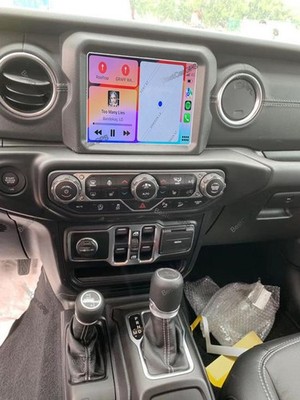 Android 15 CarPlay Stereo Radio 4+64GB For Jeep Gladiator Wrangler JL 2018-2024