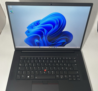Lenovo Thinkpad P1 Gen4 16'' WQHD i7-11800H 2,30Ghz 16Gb Ram 512GB T1200 DE BL