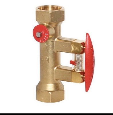 TACONOVA Tacosetter Bypass 100 DN32 20-70 L/min, Abgleichventil