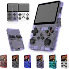 R36S Retro Handheld Video Game Console 64/128GB Linux System 3.5 Inch IPS Screen