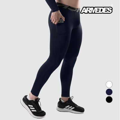 ARMEDES Herren Kompressionsleggings 162 mit Tasche | Base Layer