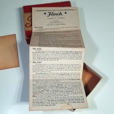 1930s-40s Antique Flinch Card Game Parker Brothers COMPLETE w/ Rules