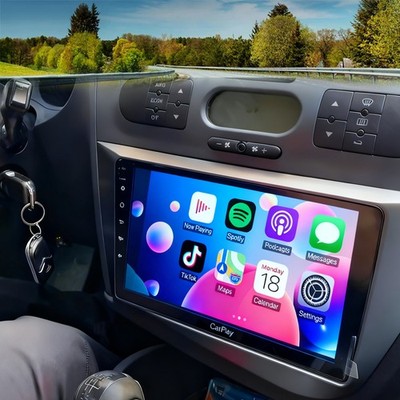 Android 15 Autoradio Apple CarPlay WIFI GPS Navi für Seat Leon MK2 1P1 2005-2012