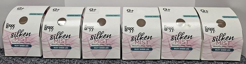 6 x L'EGGS SILKEN MIST Ultra Sheer Leg CONTROL TOP Choose SIZE/COLOR SIX BOXES!