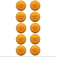 Huieson 3 Star Ping Pong Balls 10 PCS ABS Table Tennis Training Ball White/Orang