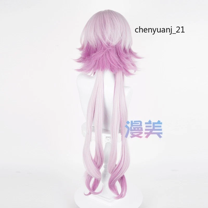 Honkai Star Rail Cosplay Disfraz Accesorios Pelucas Pelo Niña Anime Halloween Show Paño Foto 3 de 4