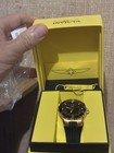 Invicta 17486 Women's Angel Black Dial Black Strap Watch — photo 2