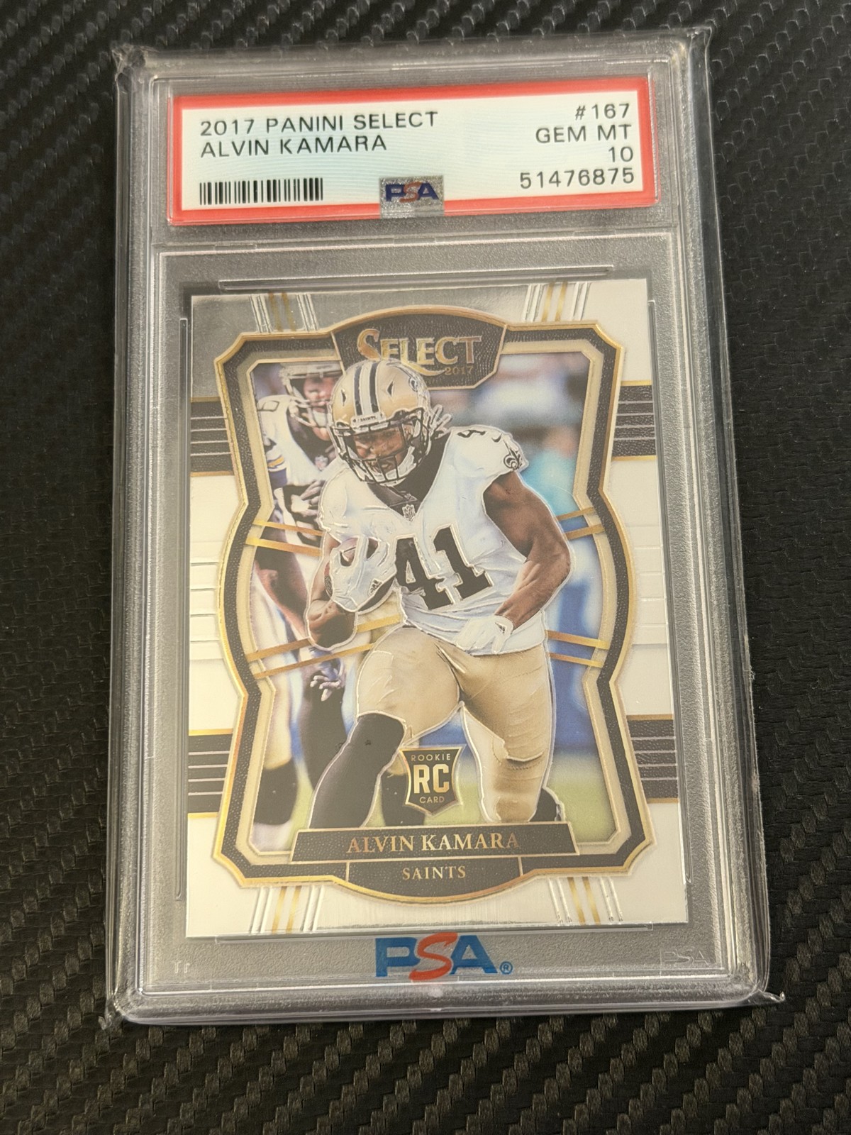 Alvin Kamara Panini Select #167 Base