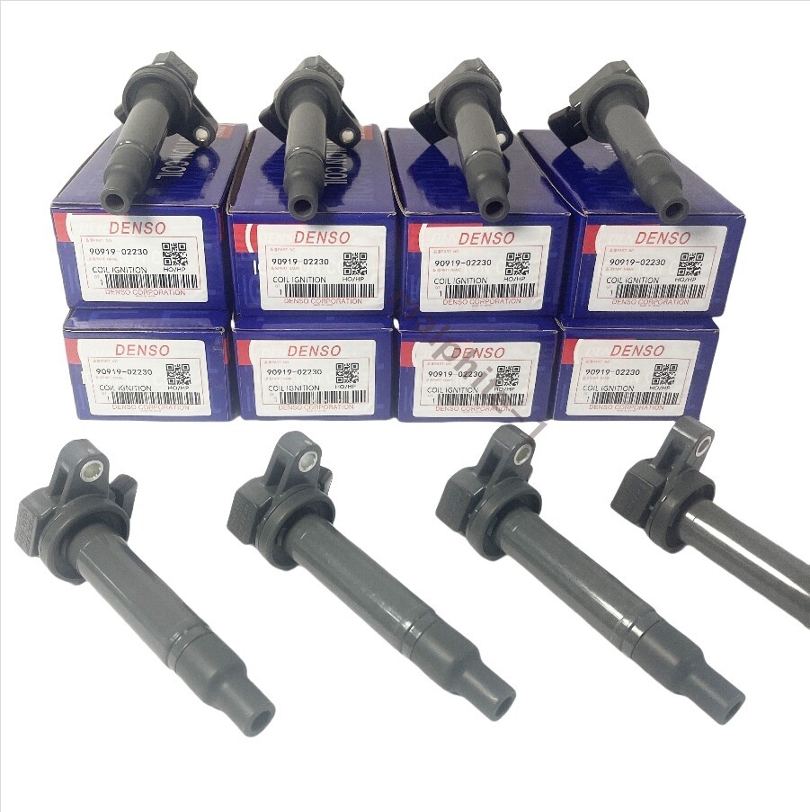 8x Denso Ignition Coils 673-1303 Toyota Tundra Sequoia 4.7L V8 UF230 90919-02230