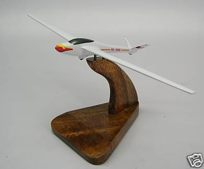 H-101 Salto Glasflugel H101 Glider Desktop Wood Model Regular Free
