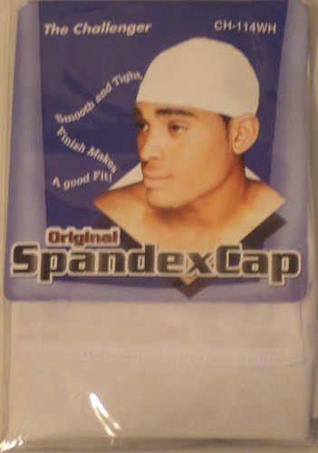 The Challenger Original Spandex Cap Color White Breathable & Comfortable