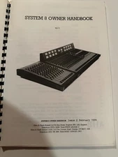 ALLEN & HEATH System 128 Schematics Mark II Mixer Service Manual+Owner's Manual+