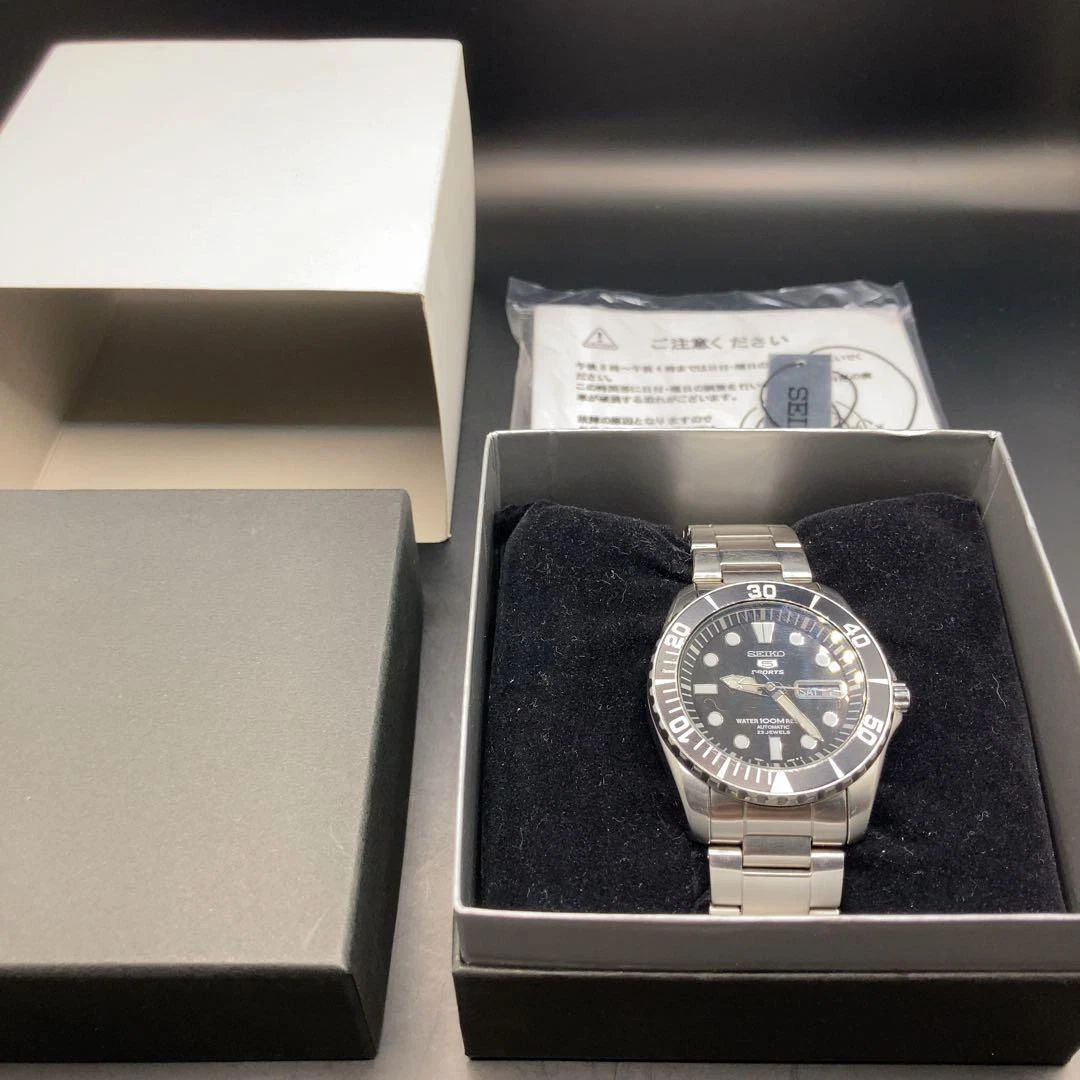 Seiko 5 Sports SNZF17K1 Cal.7S36 23 Jewels Stainless Steel