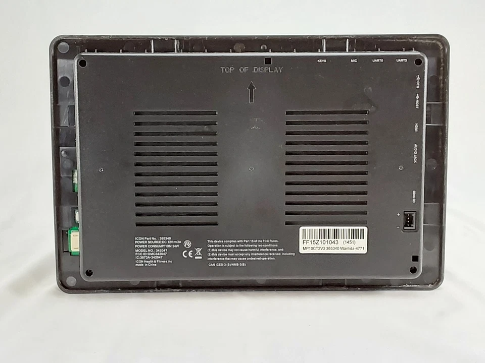 Inserto para tableta Freemotion Incline Trainer - FMTK74810 Foto 2 de 4