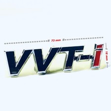 Genuine Chrome Vvti Logo 3d Sticker Plate For Toyota Innova Avanza Genuine Chrome Vvti Logo 3d Sticker Plate For Toyota Innova Avanza