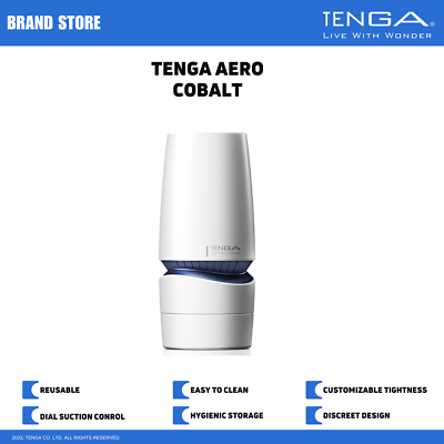 TENGA AERO Reusable Male Masturbator/Stroker w/Drying Stand NIB NWT | eBay