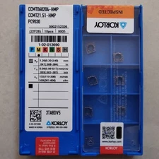 CCMT060204-HMP PC9030 CCMT060204 Original KORLOY CNC Carbide inserts 10PCS/BOX