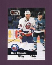 1991 Pro Set Rob Dimaio #430 - New York Islanders