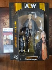 Jazwares AEW Unrivaled Series 3 Darby Allin Signed Figure JSA COA