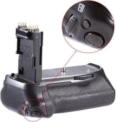 NEEWER Battery Grip (Replacement for BG-E14), Vertical Grip with Shutter/Functio
