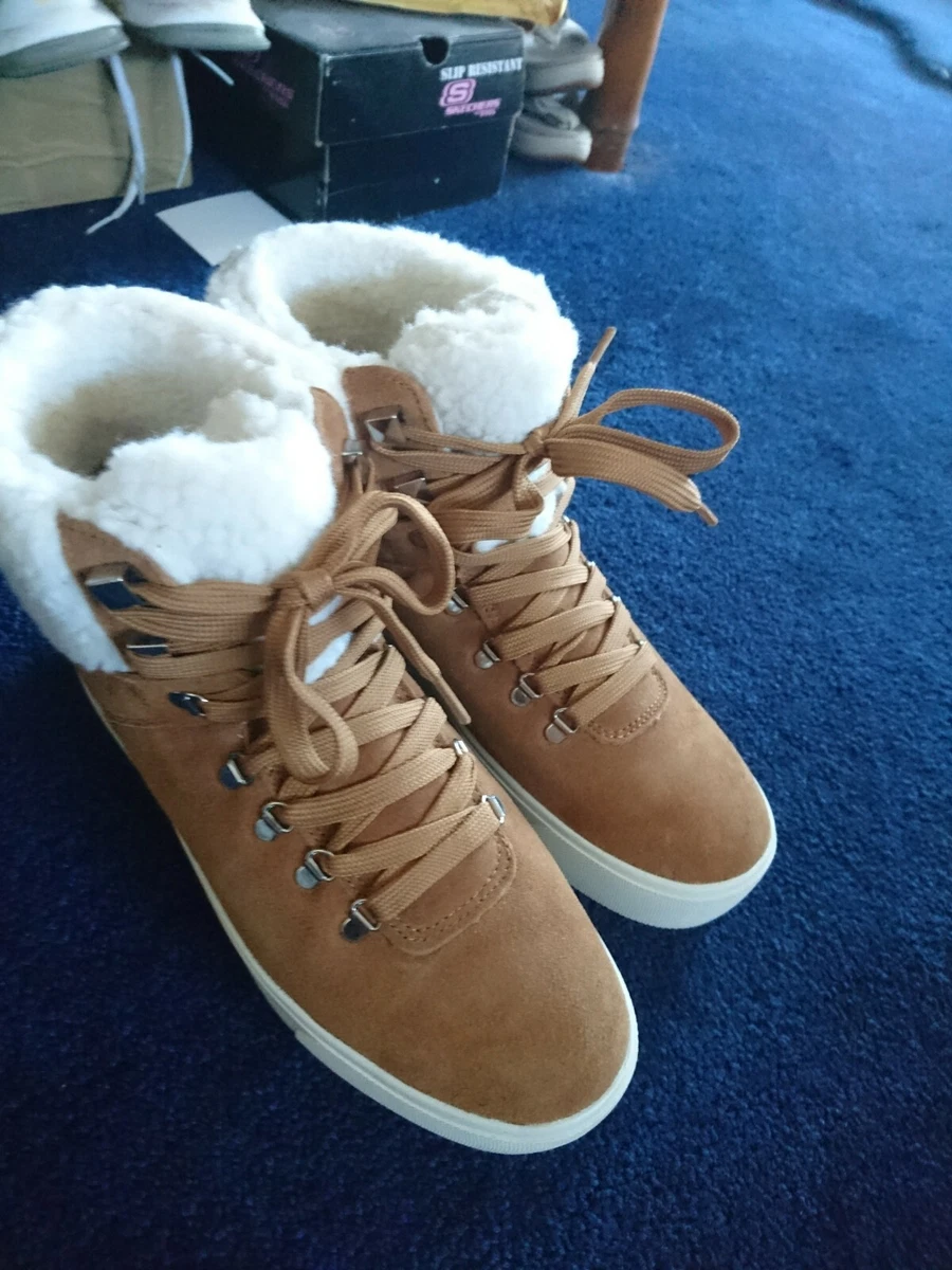Brown winter ankle boots top