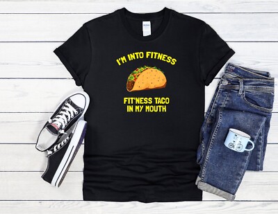 Fitness Taco T-Shirt lustiger Spruch Herren Damen Unisex Shirt Hoodie Baseball 4143