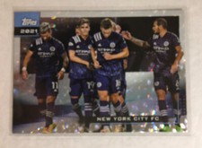 2021 Topps New York City FC #143 Icy Foil team card
